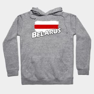 Belarus white-red-white flag Hoodie
